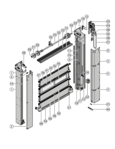 Porte rapide HS 6015 PU V 42
