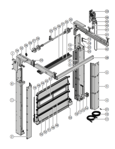 Porte rapide HS 5015 PU H
