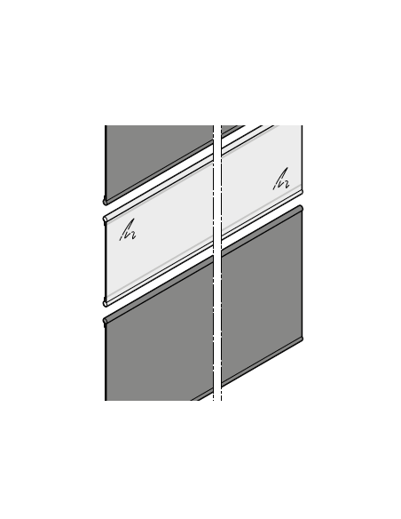 Section de tablier antistatique Hörmann 159068