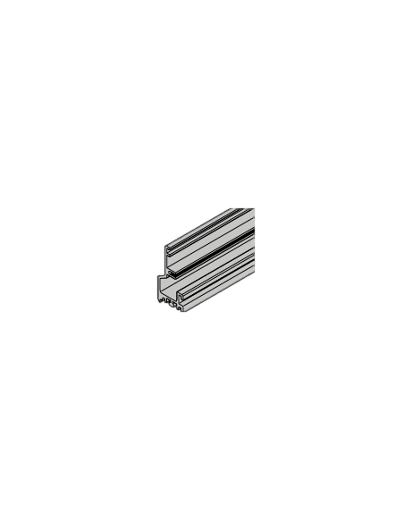 Profilé rectangulaire en aluminium en applique Hörmann 4991076