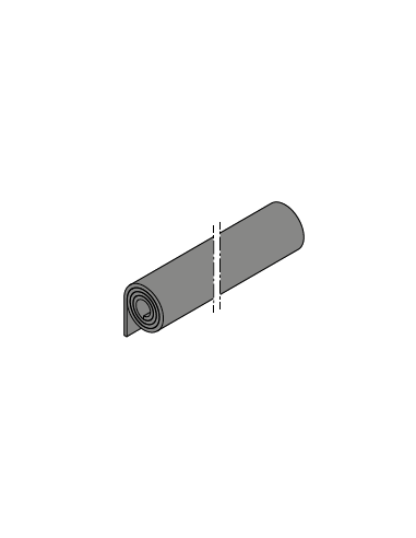 Tablier gris 20 mm avec raidisseurs Hörmann 4991681