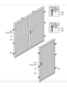 Portillons indépendants