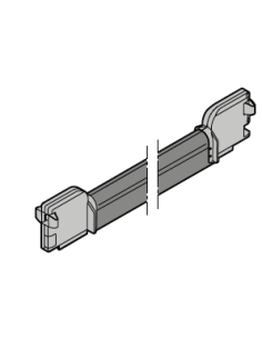 Profilé bas SE2 Hörmann 4992068