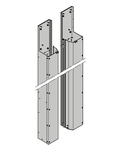 Montant latéral Hörmann 4981430
