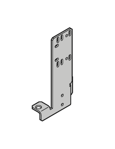 Équerre de fixation pour barrière photoélectrique Hörmann 4981421 2