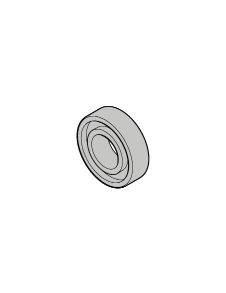 Roulement à rotule 1205 Hörmann 4981171