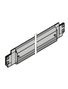 Profilé bas complet en aluminium Hörmann 4981247
