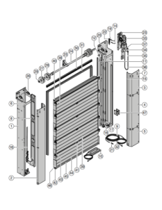 Porte rapide Iso Speed Cold V 100