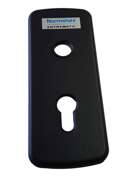 Cache en plastique noir Normstahl H702409
