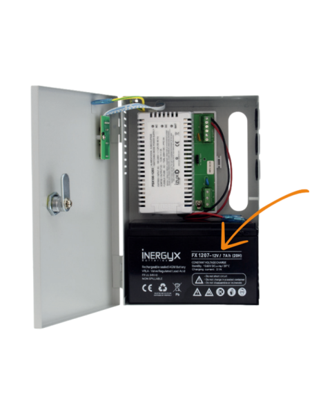 Alimentation chargeur coffret métal PSX 230V AC Izyx PSX500-1210