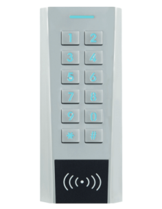 Clavier à codes/ lecteur RFID AXK4 12/24V AC/DC Izyx AXK420C2EM 2