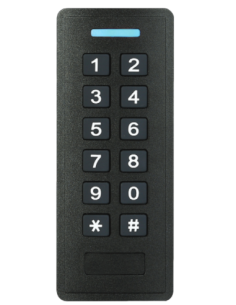 Clavier à codes/ lecteur RFID ASK2 12/24 V AC/DC Izyx ASK210C2EM 2
