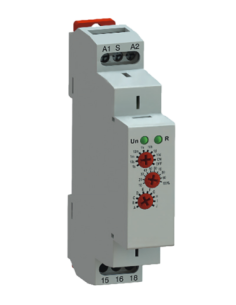 Relais temporisé rail DIN 1 M 12V AC/DC Izyx TMD55U