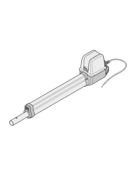 Vantail simple d'entraînement gris Twist 200 E Sommer 3202V000