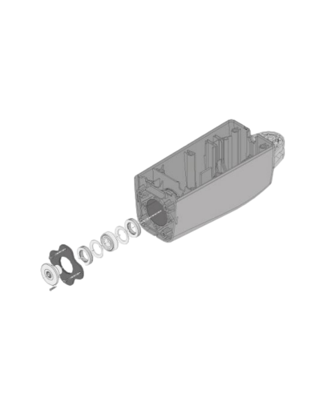 Boîtier de base twist 350 pré-assemblé Sommer 2392V000