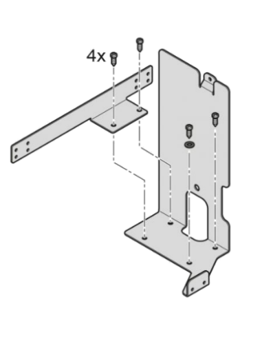 Plaque de support de commande Sommer 2095V000
