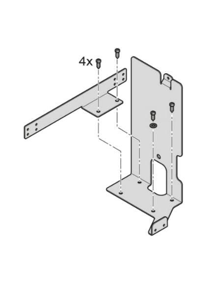 Plaque de support de commande Sommer 2095V000