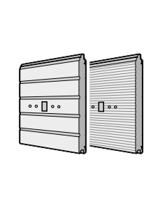 Sections de portes à double paroi 42 mm Hörmann 2