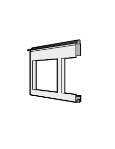 Sections de porte en profilés tubulaires d'aluminium Hörmann 2