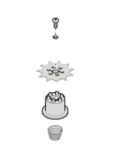 Accouplement avec disque de pignon Sommer 2380V000 2