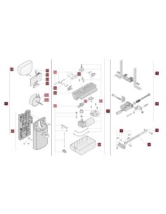 Pièces détachées pour moteur Duo Vision 800 Sommer 2