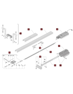 Pièces détachées pour moteur Aperto Baseline+ Sommer 2
