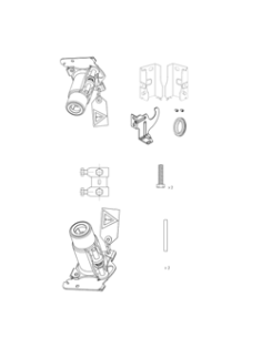 Kit d'équilibrage de torsion Normstahl K082766 2
