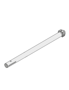 Tube de poussée Twist 200 EL complet Sommer 3207V004 2