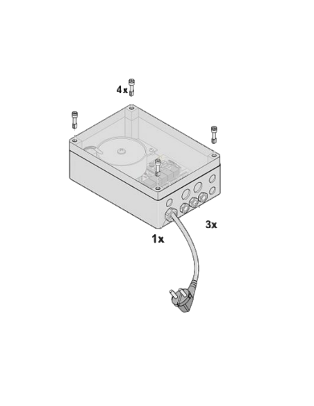 Moteur de commande DT-A-1 / twist 350 / XL Sommer 2174V000
