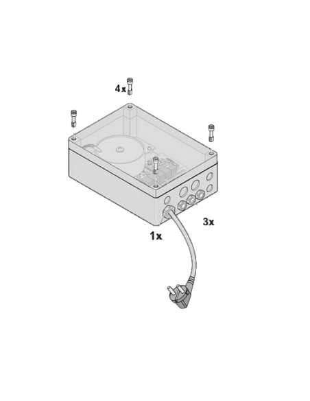 Moteur de commande DT-A-1 / twist 350 Rapido Sommer S12831-00001