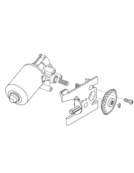 Moteur 24V Sommer 2388V000