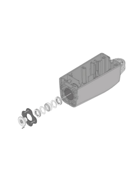 Boîtier de base twist 350 pré-assemblé Sommer 2392V000