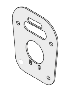 Tube de protection plaque support Sommer 2395V000 2