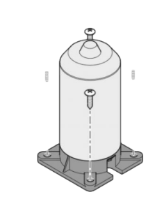Moteur à courant continu 24 V Sommer 2084V000 2