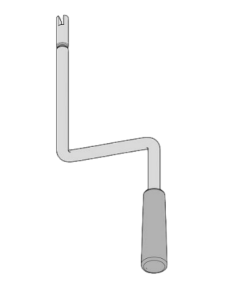 Manivelle de secours Ø 10 mm Sommer S10069-00001 2