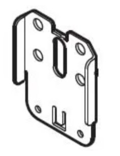 Plaque de sol pour support de rail SSD Normstahl A372050