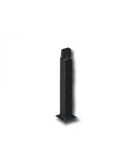 Potelet en aluminium bidirectionnelle noir 0,5m Came 001DELTA-BN