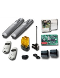 Kit complet motorisation portails battants 230V Axo Came AX302304 001U7343FR