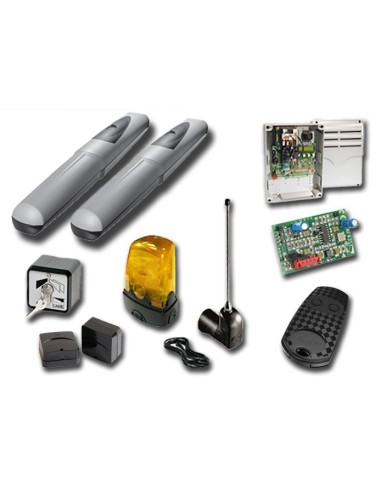 Kit complet motorisation portails battants 230V Axo Came 001U7334FR