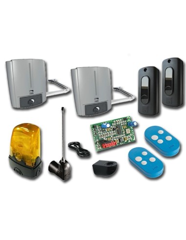 Kit complet motorisation portails battants 24V Fast70 Came 001U1855FR