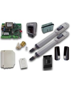 Kit motorisation portails battants 230V AC Master Kit Green Faac 104415445FR